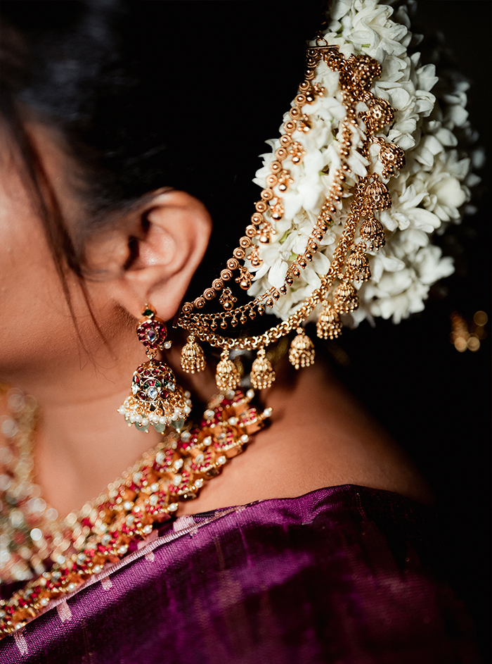 Professional bridal photography showcasing in Chennai
